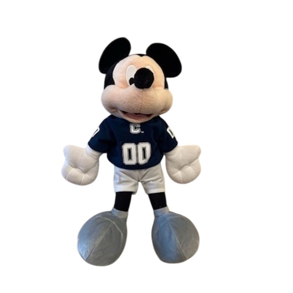Disney Mickey Mouse Plush 15" UConn‎ Jersey Collectible collegiate fandom gear